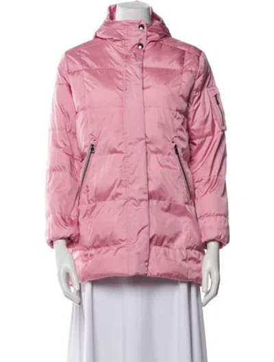 Pre-owned Bogner Down Coat In Pink