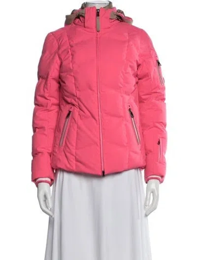 Pre-owned Bogner Down Coat In Pink