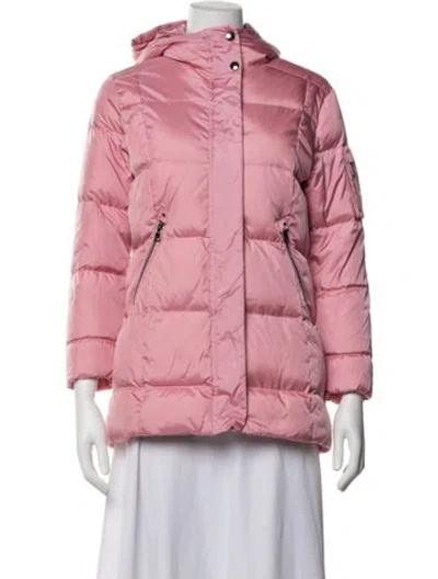 Pre-owned Bogner Down Coat In Pink