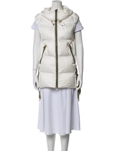Pre-owned Bogner Down Coat In White