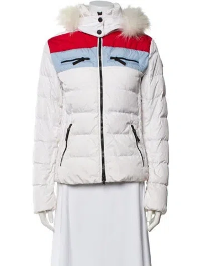 Pre-owned Bogner Down Coat In White