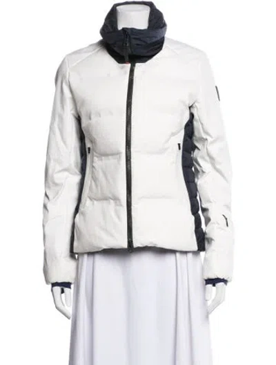 Pre-owned Bogner Down Coat In White