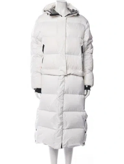 Pre-owned Bogner Down Coat In White