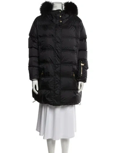 Pre-owned Bogner Down Down Coat In Black