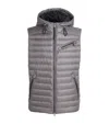 Bogner Down-filled Lonne Gilet In Grey