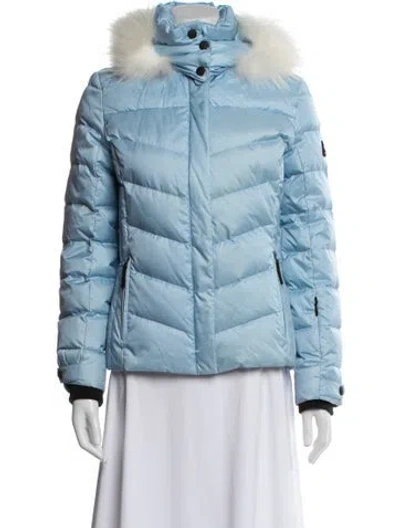 Pre-owned Bogner Down Jacket In Blue