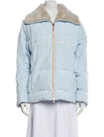 Pre-owned Bogner Down Jacket In Blue