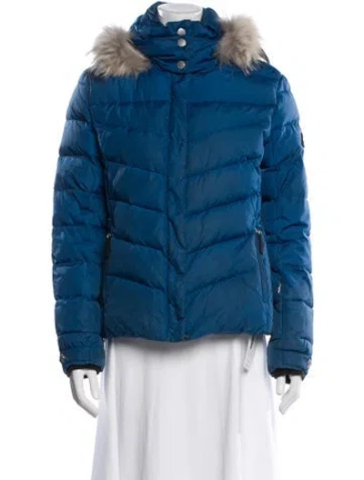 Pre-owned Bogner Down Jacket In Blue