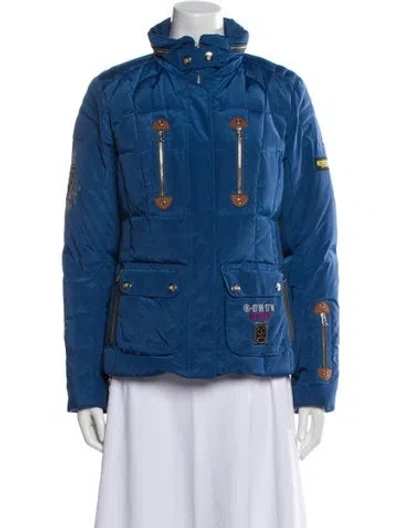 Pre-owned Bogner Down Jacket In Blue