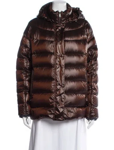 Pre-owned Bogner Down Jacket In Brown