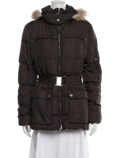 Pre-owned Bogner Down Jacket In Brown