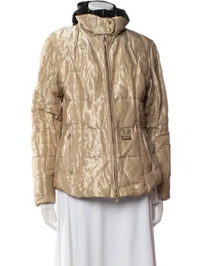 Pre-owned Bogner Down Jacket In Gold