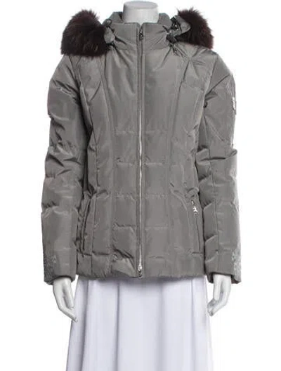 Pre-owned Bogner Down Jacket In Gray