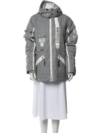 Pre-owned Bogner Down Jacket In Gray