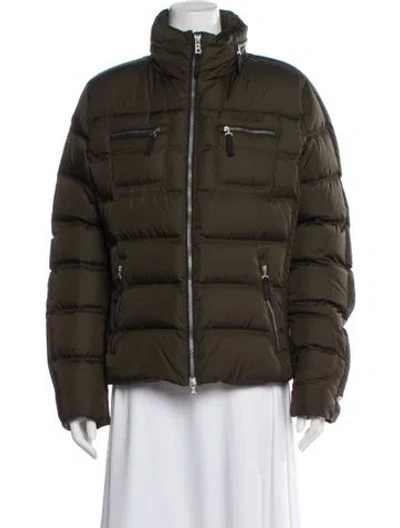 Pre-owned Bogner Down Jacket In Green