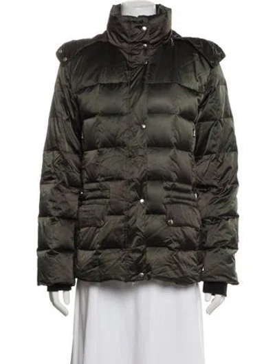 Pre-owned Bogner Down Jacket In Green