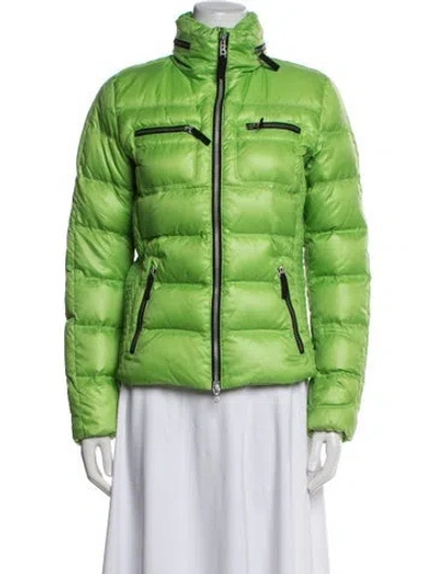 Pre-owned Bogner Down Jacket In Green