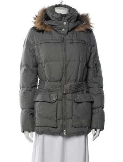 Pre-owned Bogner Down Jacket In Grey