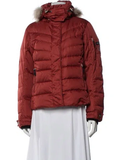Pre-owned Bogner Down Jacket In Orange