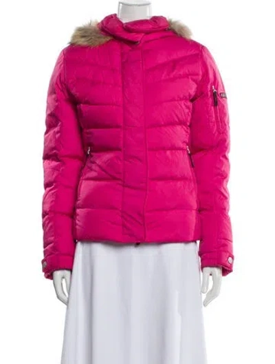 Pre-owned Bogner Down Jacket In Pink