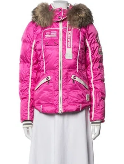 Pre-owned Bogner Down Jacket In Pink