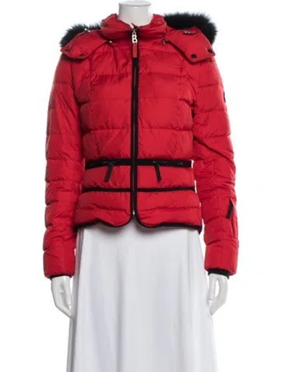 Pre-owned Bogner Down Jacket In Red