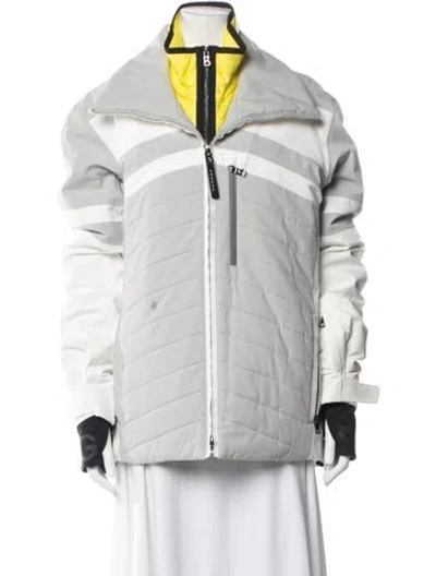 Pre-owned Bogner Down Jacket W/ Tags In Gray
