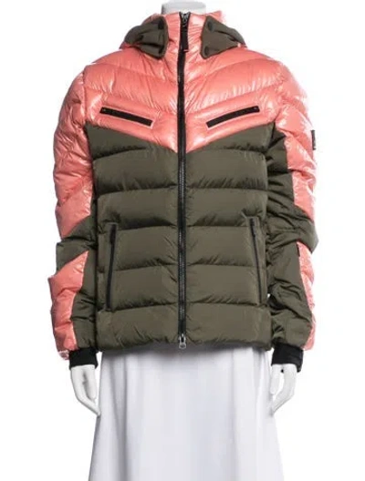 Pre-owned Bogner Down Jacket W/ Tags In Multicolor