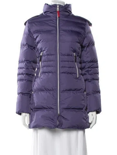 Pre-owned Bogner Down Jacket W/ Tags In Purple