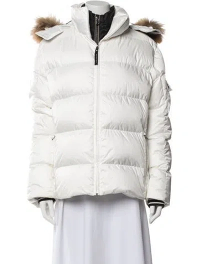 Pre-owned Bogner Down Jacket In White