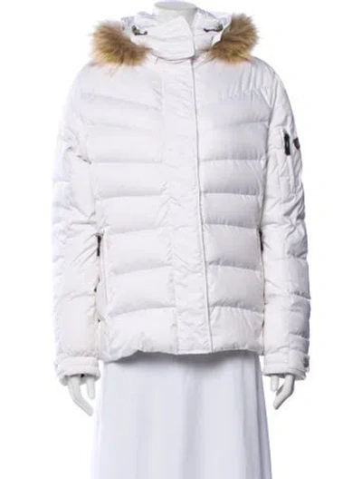 Pre-owned Bogner Down Jacket In White