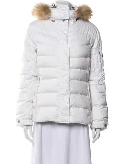 Pre-owned Bogner Down Jacket In White