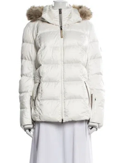 Pre-owned Bogner Down Jacket In White