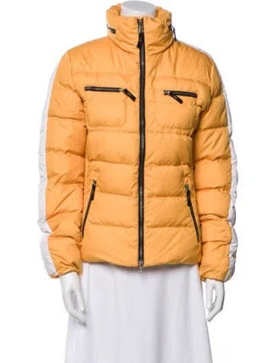 Pre-owned Bogner Down Jacket In Yellow