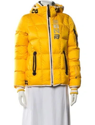 Pre-owned Bogner Down Jacket In Yellow