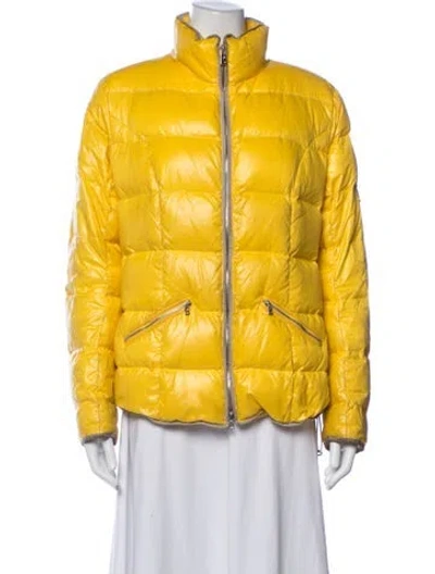 Pre-owned Bogner Down Jacket In Yellow
