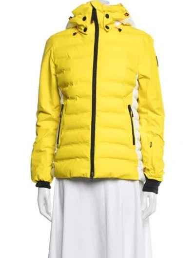 Pre-owned Bogner Down Jacket In Yellow