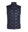 Bogner Down Quilted Dallin Gilet In Navy