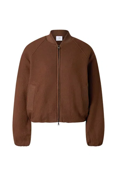 Bogner Editha Wool Blouson In Brown