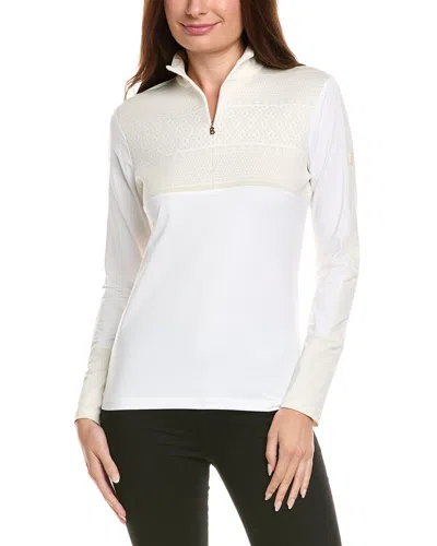 Bogner Elissa 1/4-zip Pullover In White