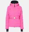 Bogner Ellya Belted Quilted Ski Jacket In Pink