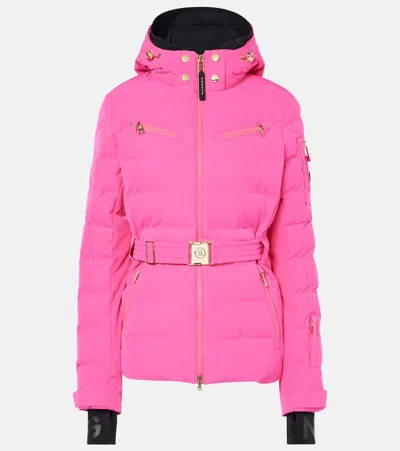 Bogner Ellya Belted Ski Jacket In Pink