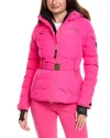 Bogner Ellya Belted Quilted Ski Jacket In Pink