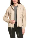 Bogner Emma Suede Jacket In Neutral