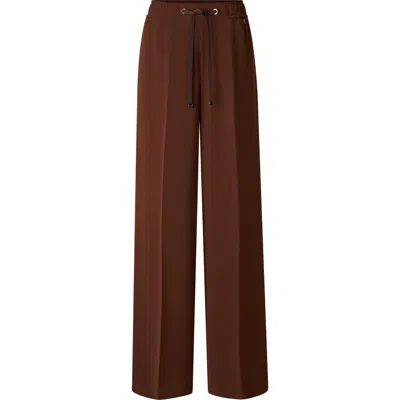 Bogner Enny Crepe Pants In Brown