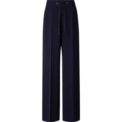 Bogner Enny Crepe Pants In Blue