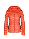 Bogner Fabia-d Coat In Neon Watermelon In Orange