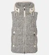 Bogner Falka Tweed Down Vest In Multi