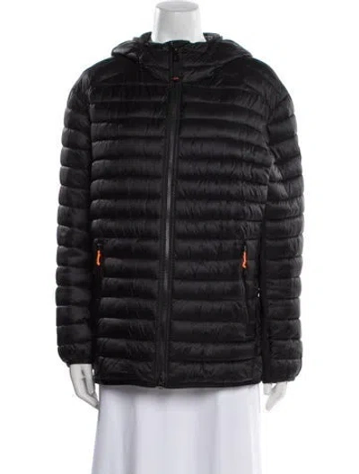 Pre-owned Bogner Faux Fur Jacket In Blue