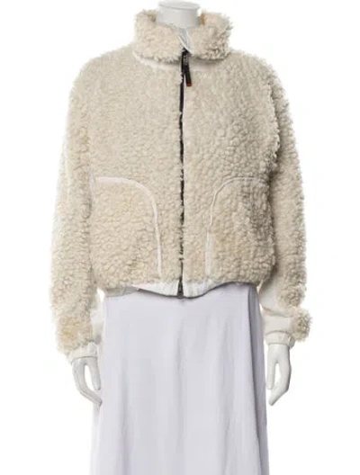 Pre-owned Bogner Faux Fur Jacket In Multi